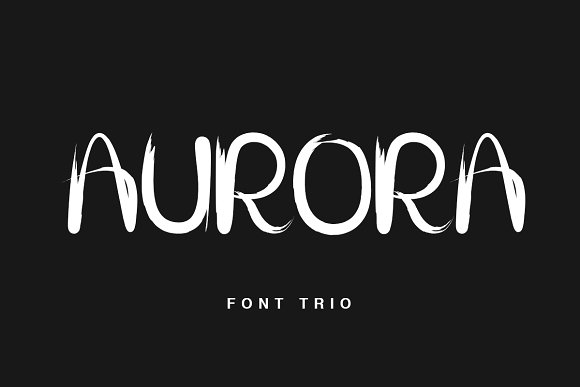 Aurora Script Typeface for Editorial Design