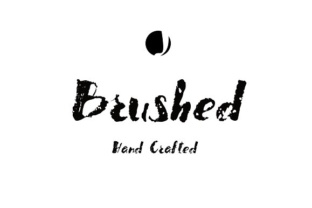 Brushed: A Rough Brush Font for Authentic Handmade Branding