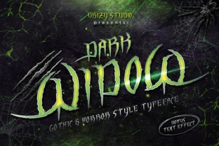 Dark Widow Font for Branding and Design Projects