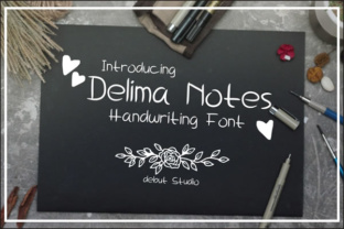 Delima: A Sweet Thin Handwritten Font for Editorial Design