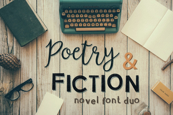 Experience the Charm of Poetry Fiction Font