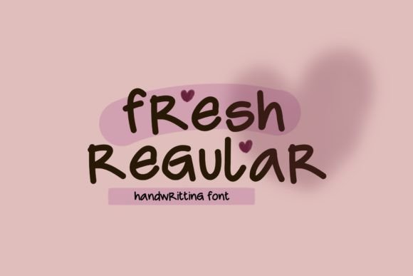 Fresh Regular Font for Authentic Brand Typography