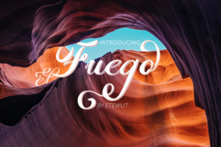 Fuego Font for Creative Campaigns