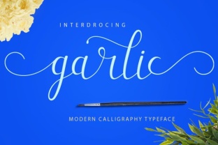 Garlic: A Handwritten Script Font for Scroll-Stopping Brand Visuals