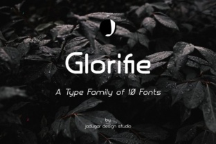 Glorifie: A Stunning Sans Serif Font Family for Professional Branding