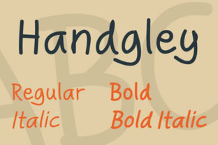 Handgley Font: Elevate Your Brand with Script Handwritten Typography