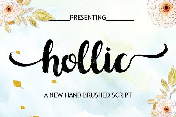 Hollic Font: Elegance in Script Typography for Digital Design