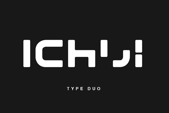 Ichiji Typeface for Modern Brand Identity