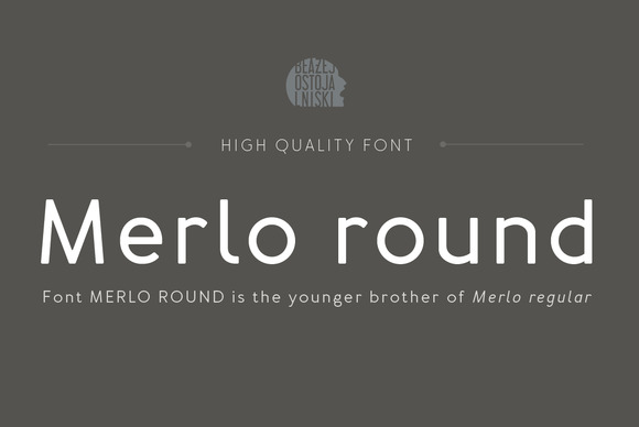 Merlo Round Typeface for Consistent Small Business Branding