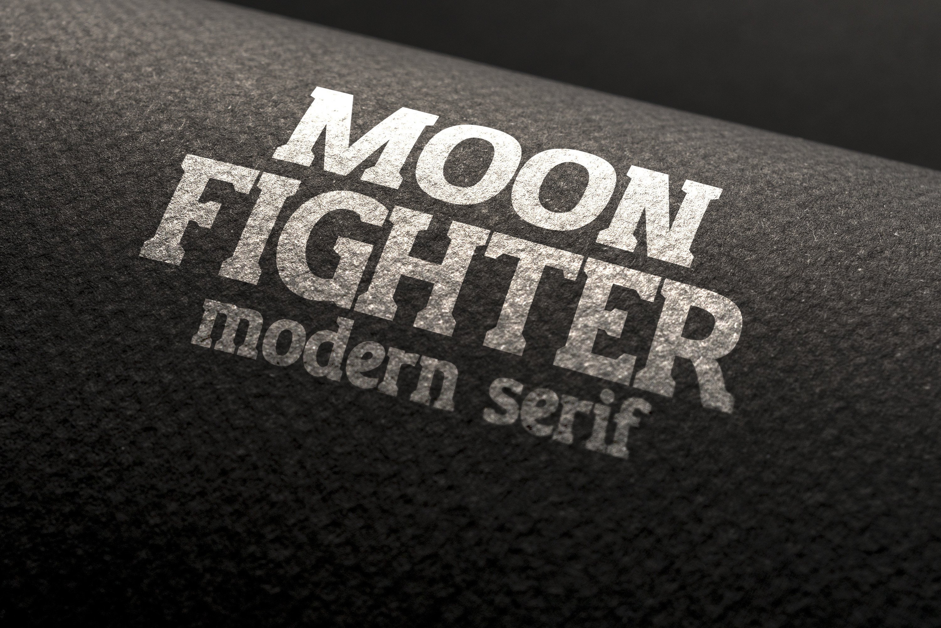 Moon Fighter Font: A Modern Serif for Stronger Campaigns