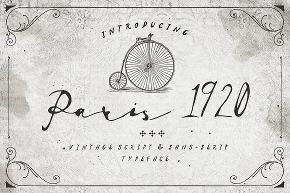 Paris 1920 Typeface Review for Campaign Design