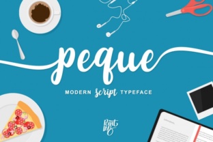 Peque Font for Creative Designers and Makers