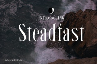 Steadfast: A Premium Serif Font for Editorial Design