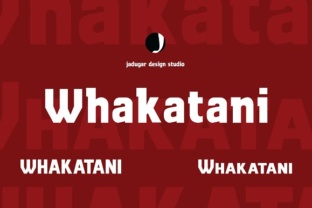 Whakatani Elegant Slab Serif Typeface for Handmade Branding